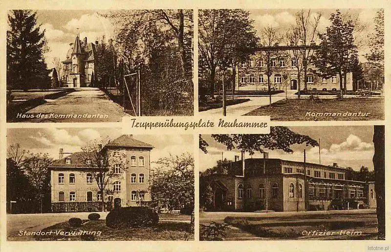Zabudowania Świętoszowa w 1938 roku