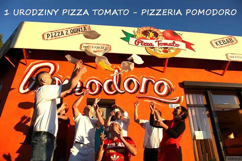 1 Urodziny Pizza Tomato - Pizzeria Pomodoro