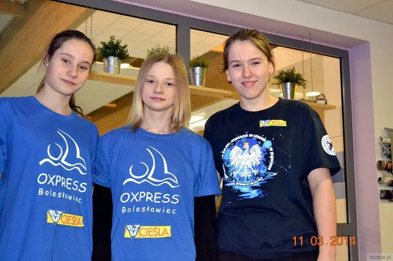 Agata Knapik, Iza Tkaczyk i Klaudia Petters