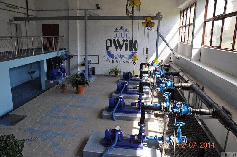 SUW Modłowa, hala pomp