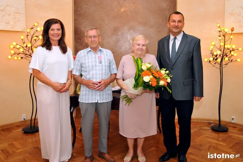 Złote gody państwa Skowrońskich