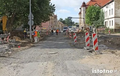 Prace przy ul. Jaworzyńskiej