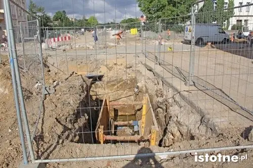 Prace przy ul. Jaworzyńskiej