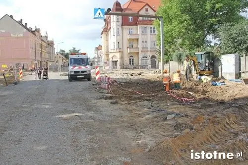 Prace przy ul. Jaworzyńskiej