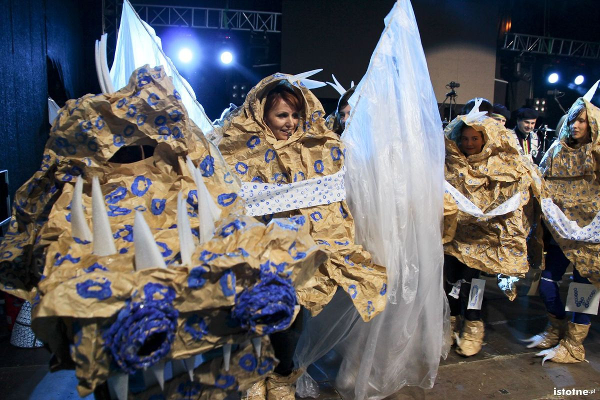 Rozdanie nagród na scenie