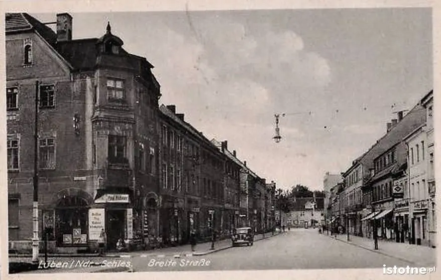 Ulica Tysiąclecia w latach 40. XX w.
