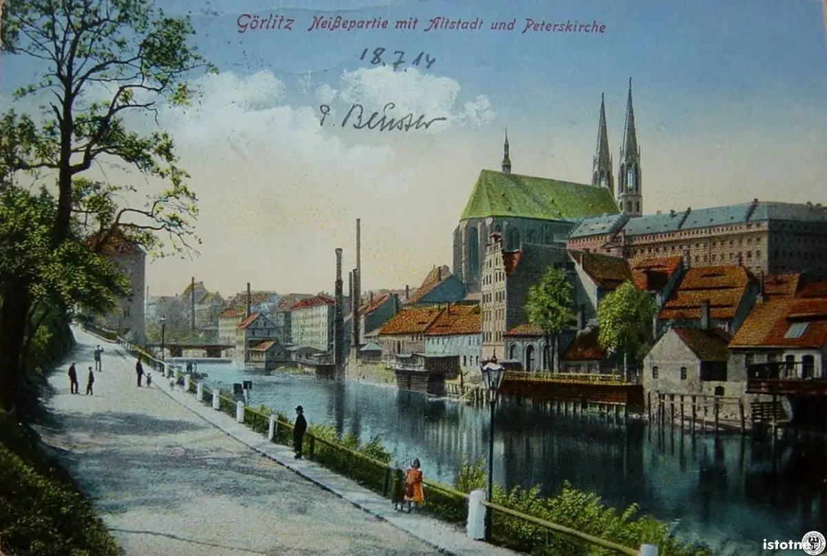 Promenada na początku XX w.