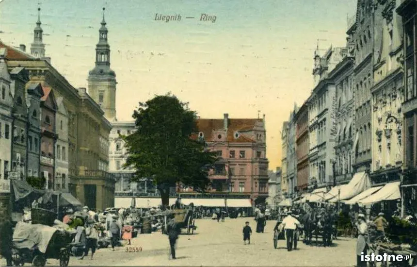 Legnicki Rynek w 1832 r.