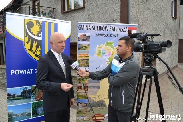 Otwarcie wyremontowanej drogi powiatowej