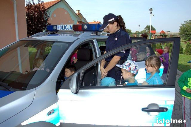 Spotkanie z dziećmi z przedszkola w Rudnej