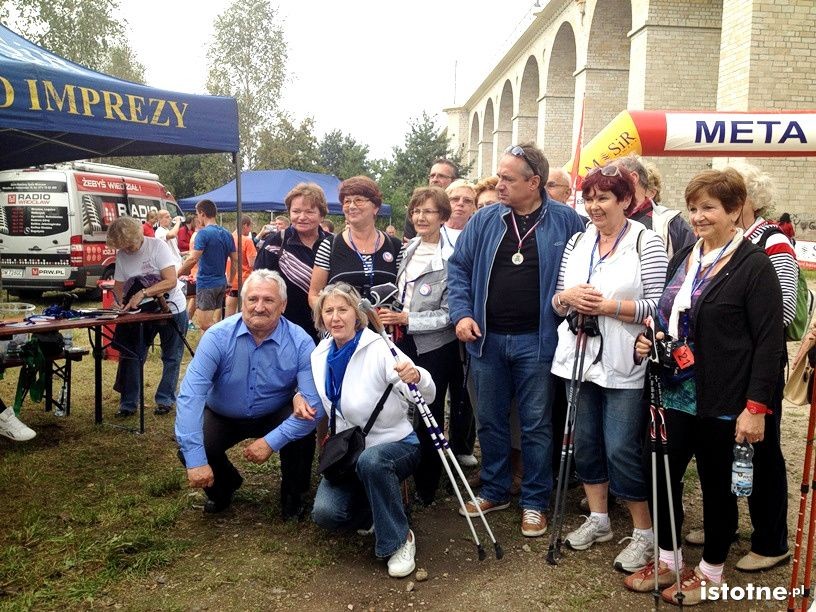 Inauguracja przy ósmym filarze wiaduktu