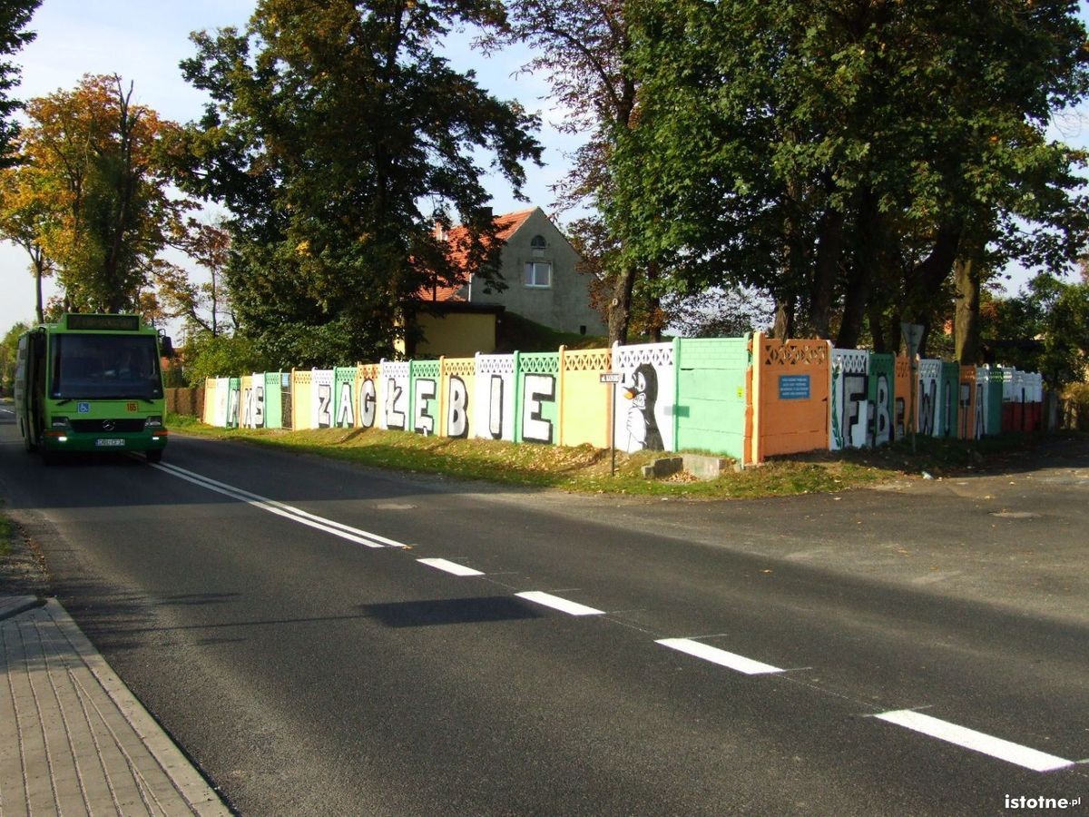 Kolejne graffiti Zagłębia w Bolesławcu