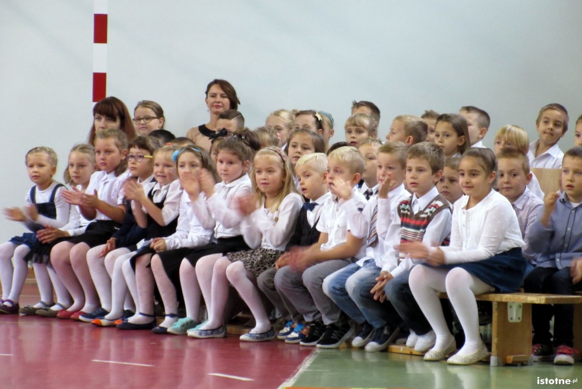 Pasowanie na pierwszaka w szkole podstawowej nr 5
