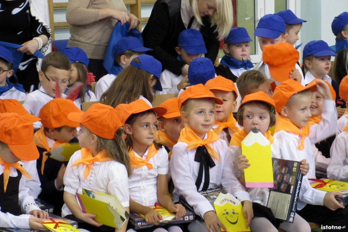 Pasowanie na pierwszaka w szkole podstawowej nr 5