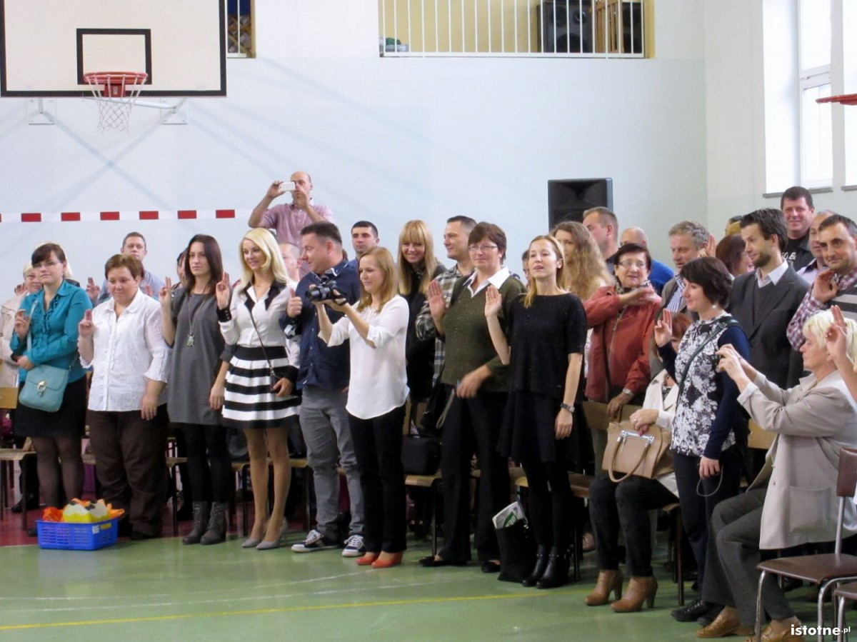 Pasowanie na pierwszaka w szkole podstawowej nr 5