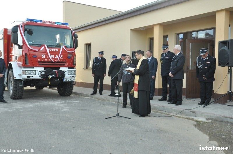 Przekazanie samochodu pożarniczego