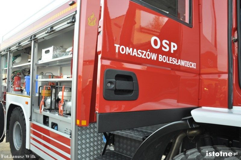 Przekazanie samochodu pożarniczego