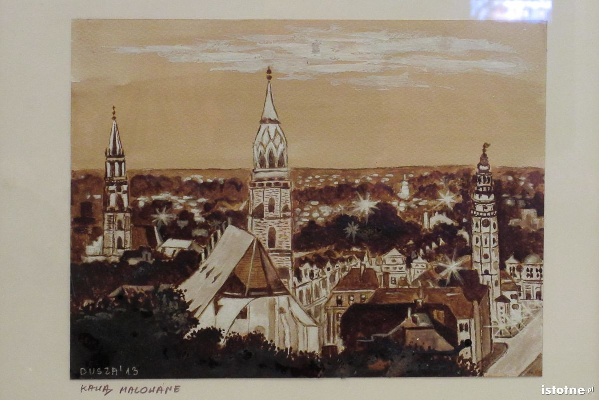 Wernisaż wystawy „Kawą malowane”