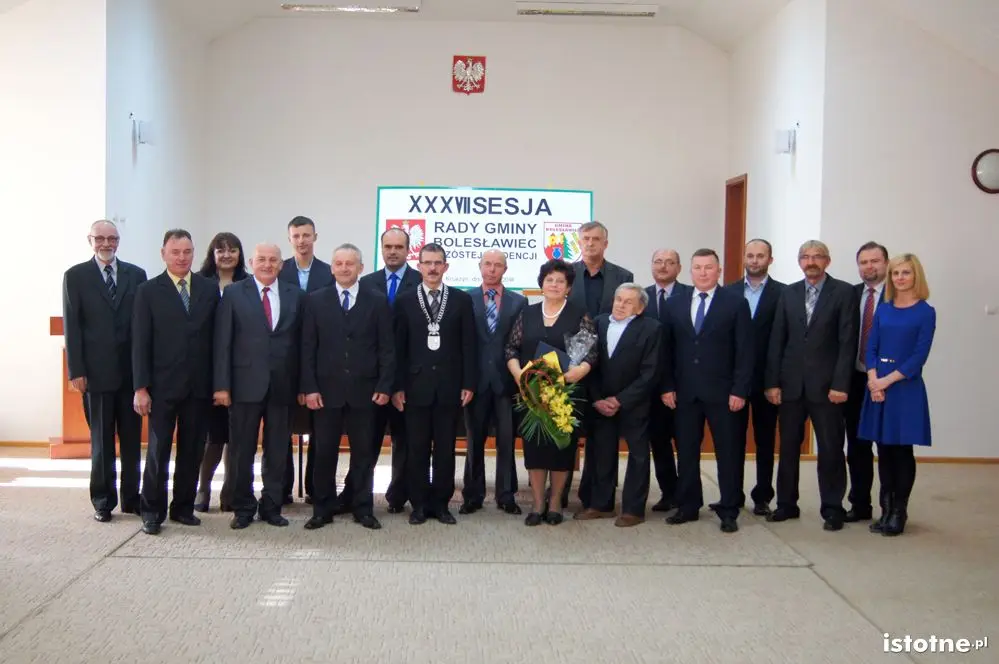 Trzy pary małżeńskie z rąk wójta otrzymały medale Prezydenta RP