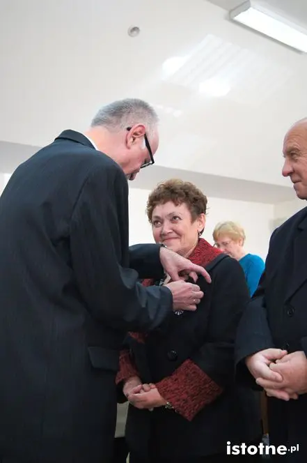 Trzy pary małżeńskie z rąk wójta otrzymały medale Prezydenta RP