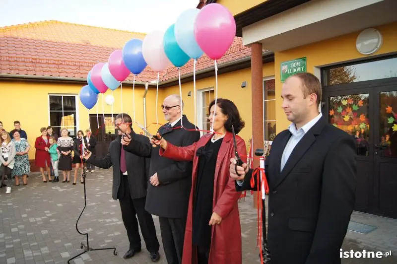 Otwarcie Domu Ludowego w Ocicach