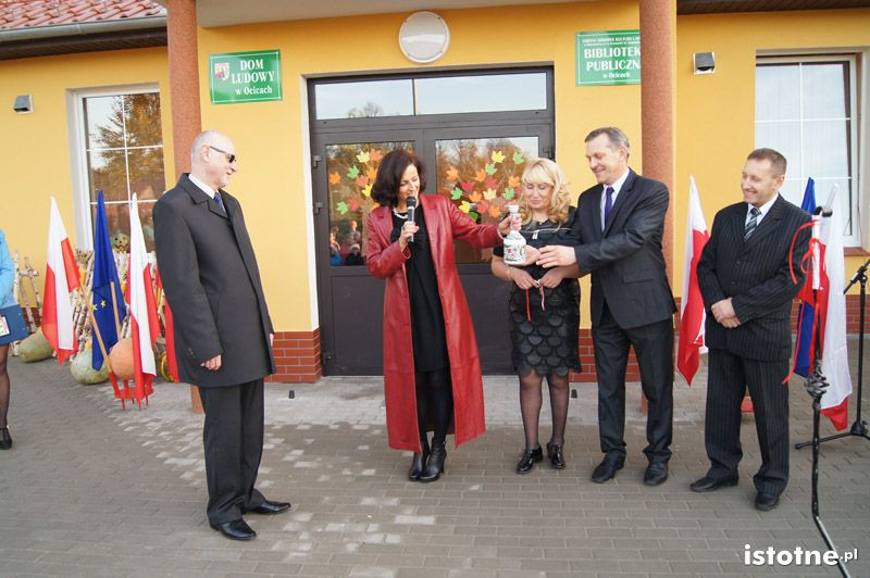 Otwarcie Domu Ludowego w Ocicach