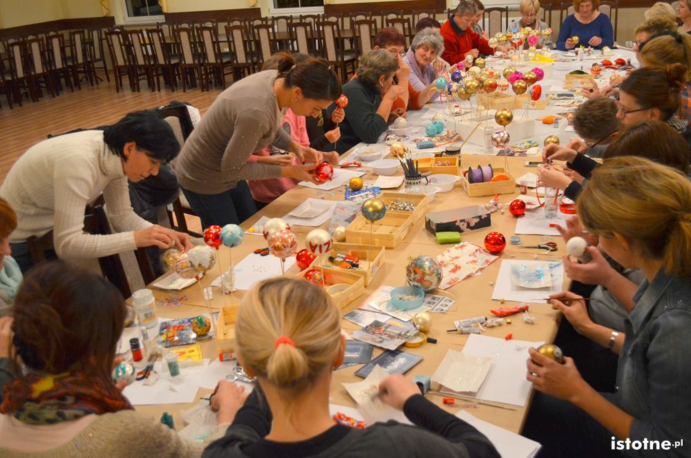 Warsztaty świąteczne w Kraśniku Dolnym