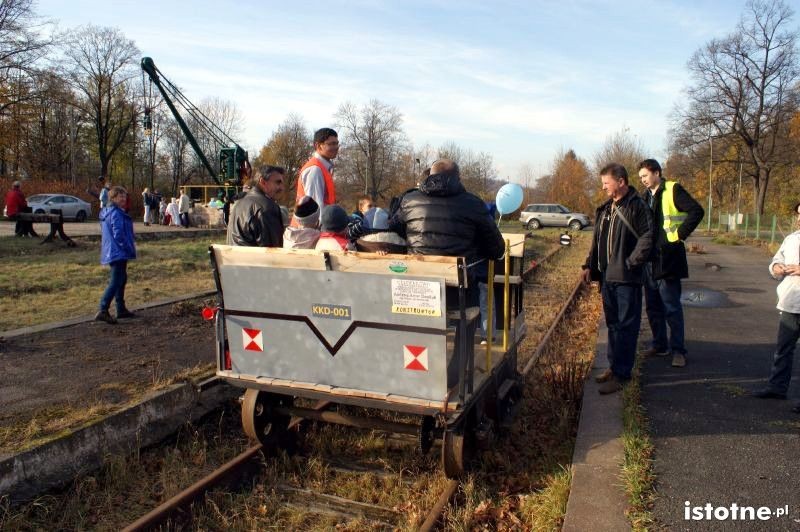 Kowarski żuraw kolejowy wyremontowany