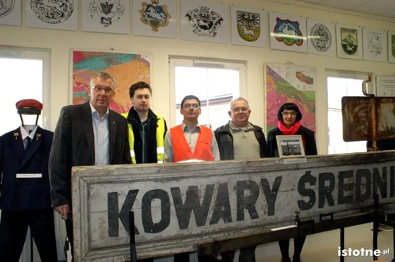 Kowarski żuraw kolejowy wyremontowany