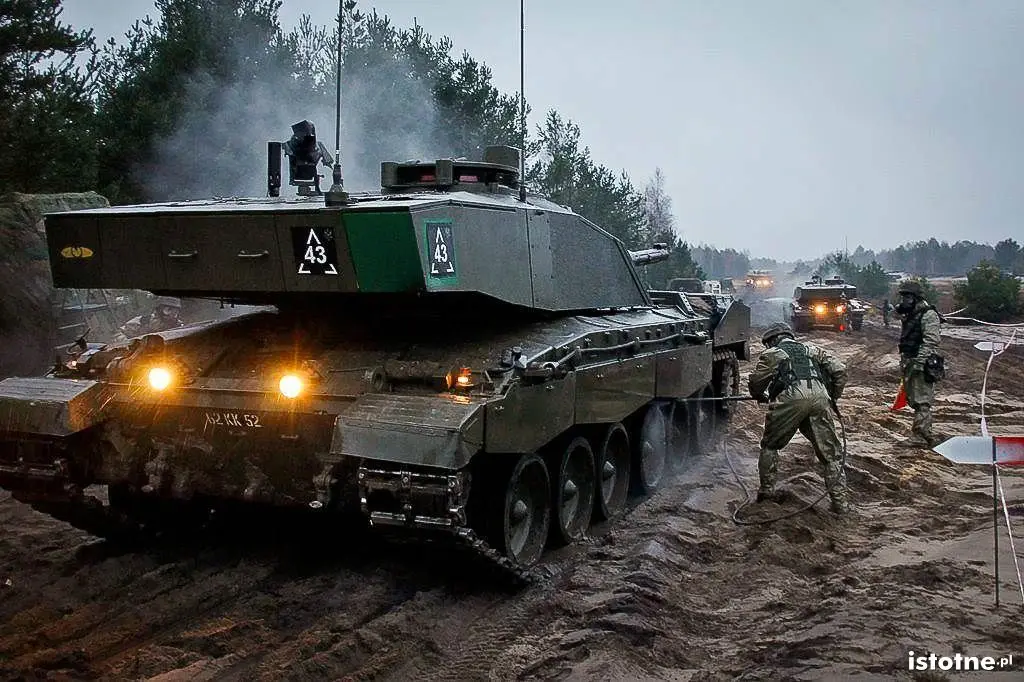 „RYŚ-14” na poligonie