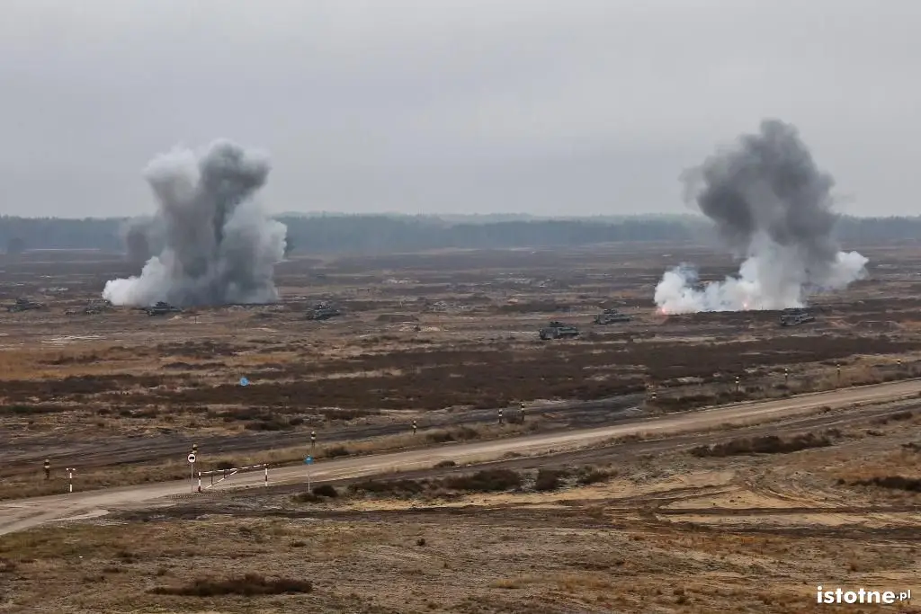 „RYŚ-14” na poligonie