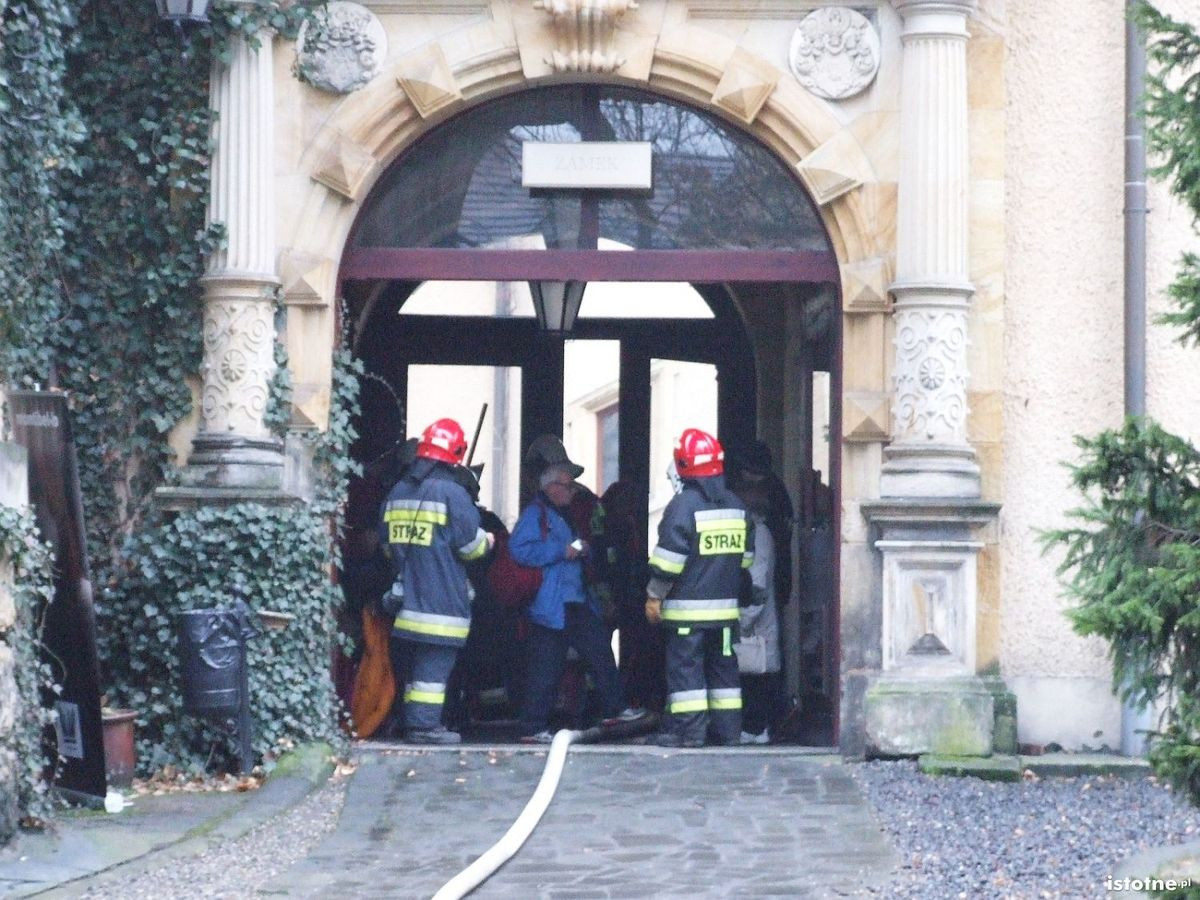 Pożar na Zamku Kliczków