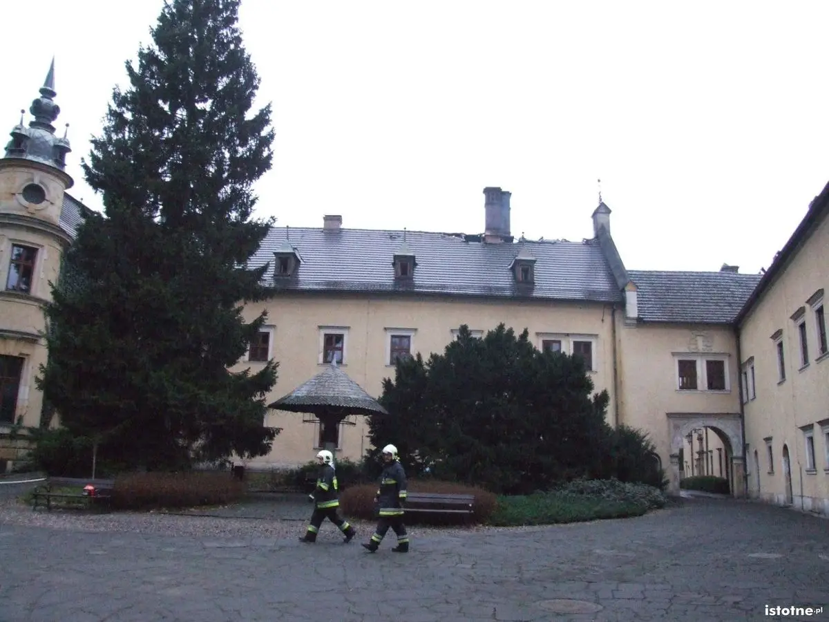 Pożar na Zamku Kliczków