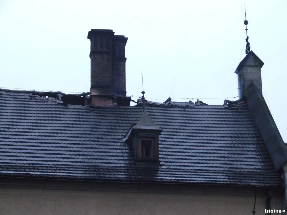 Pożar na Zamku Kliczków