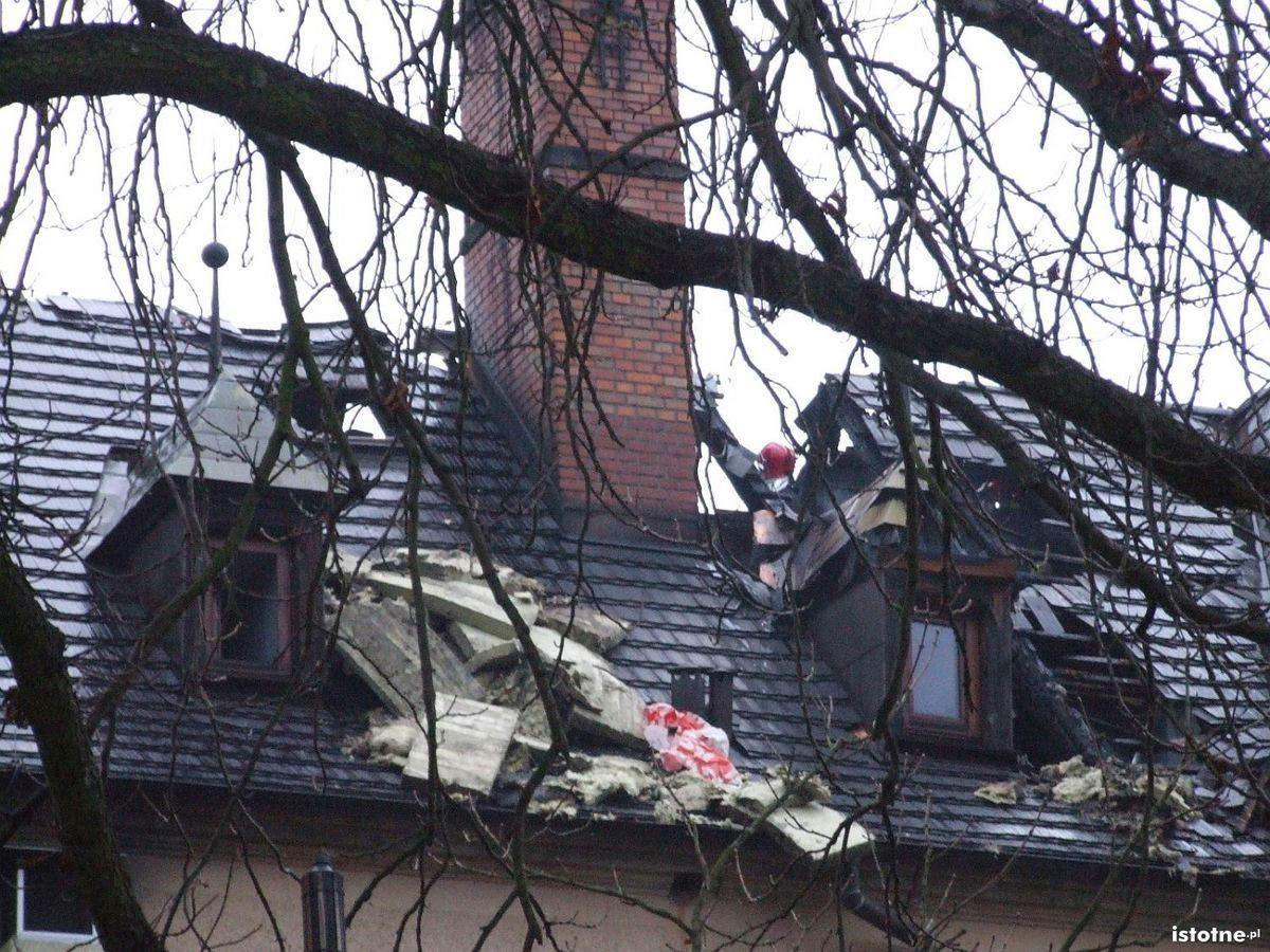 Pożar na Zamku Kliczków