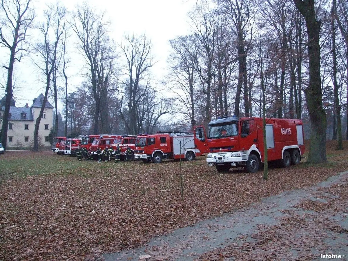 Pożar na Zamku Kliczków