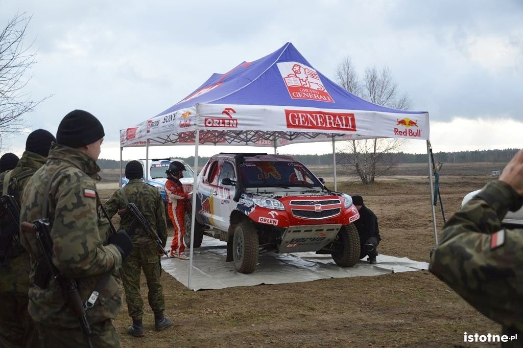 Adam Małysz na szkoleniu bolesławieckich żołnierzy
