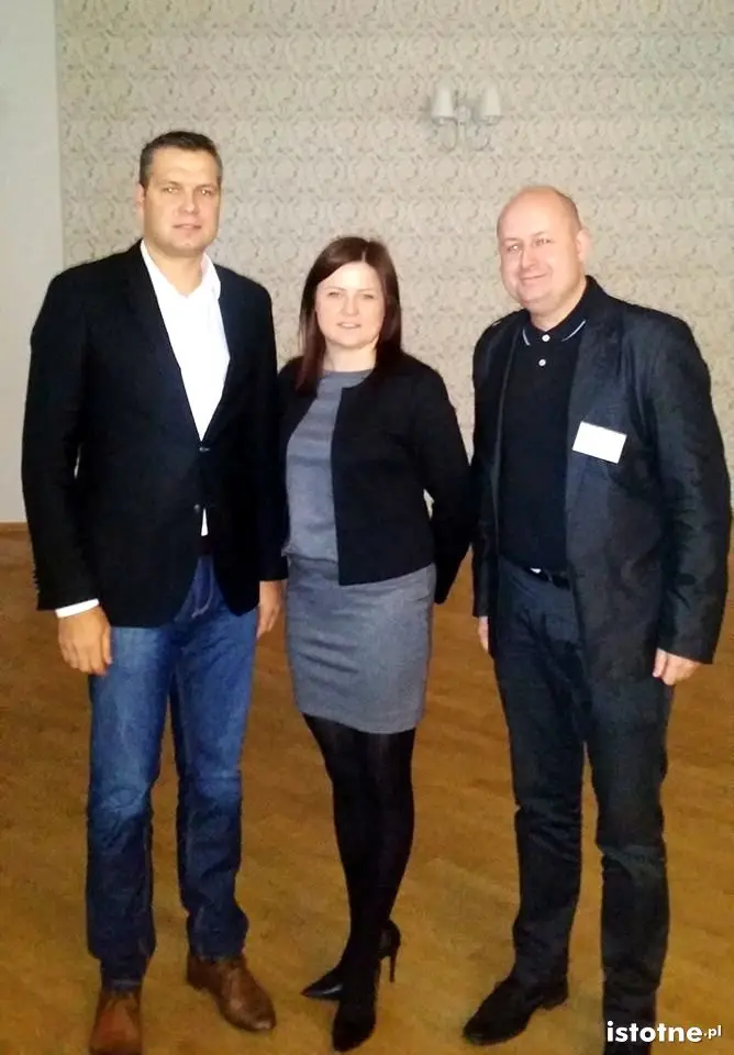 Sebastian Chmara, Justyna Serafińska-Gruman i Krzysztof Jakubczyc