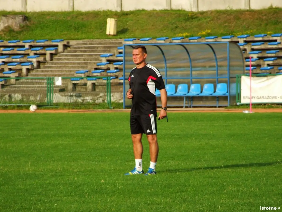 Trener BKS Andrzej Kisiel