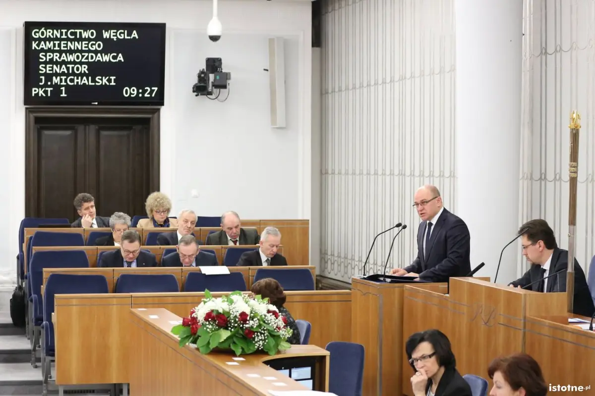 Jan Michalski w Senacie RP