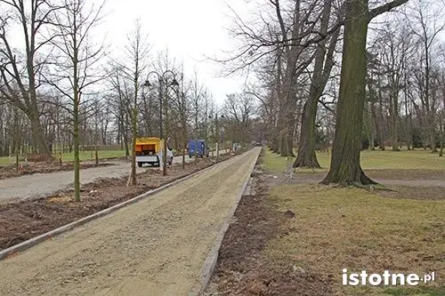 Aleja Orła Białego pięknieje