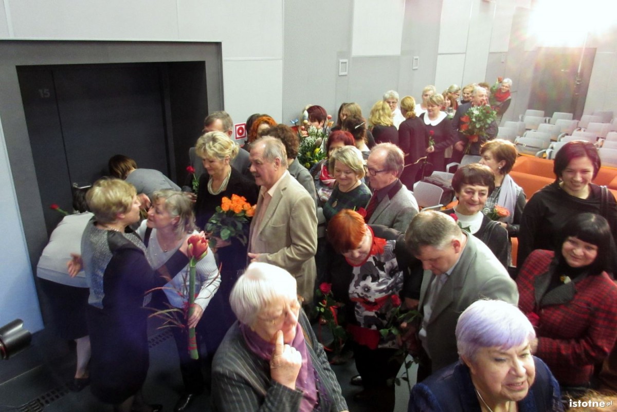 Janina Bany-Kozłowska: wręczenie odznaczenia Gloria Artis