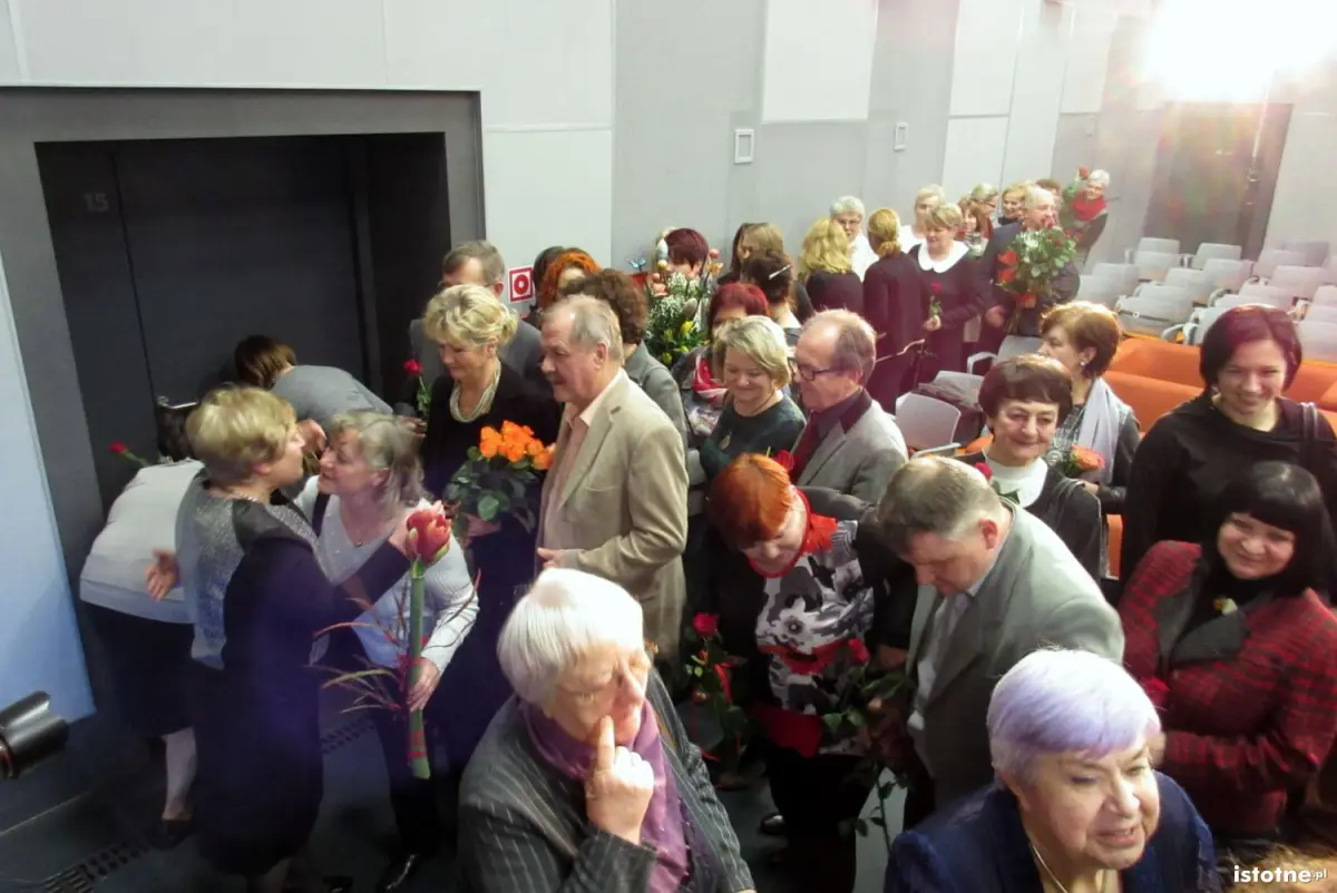 Janina Bany-Kozłowska: wręczenie odznaczenia Gloria Artis