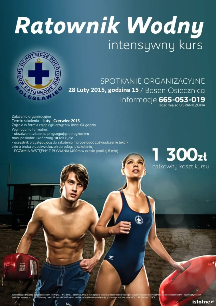 Kurs na ratowników wodnych