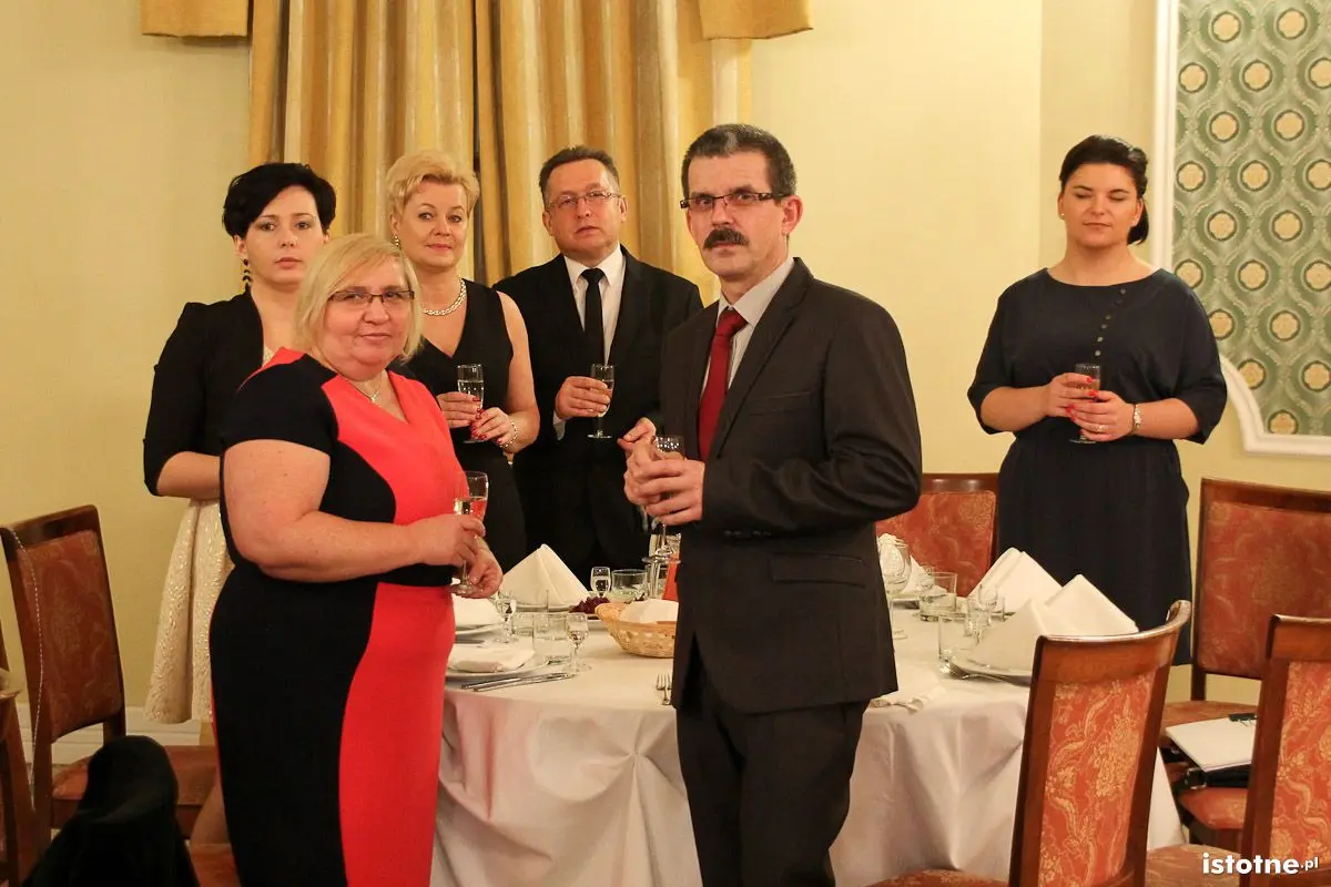Uczestnicy balu "Przedsiębiorca roku"