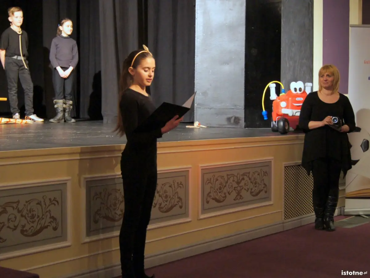 Spektakl szkoły z Ocic w Teatrze Starym