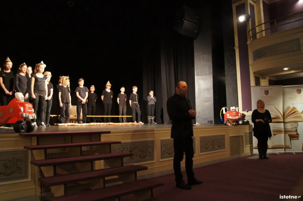 Spektakl szkoły z Ocic w Teatrze Starym