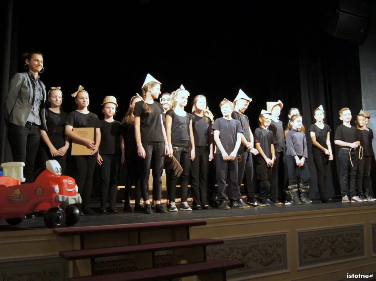 Spektakl szkoły z Ocic w Teatrze Starym