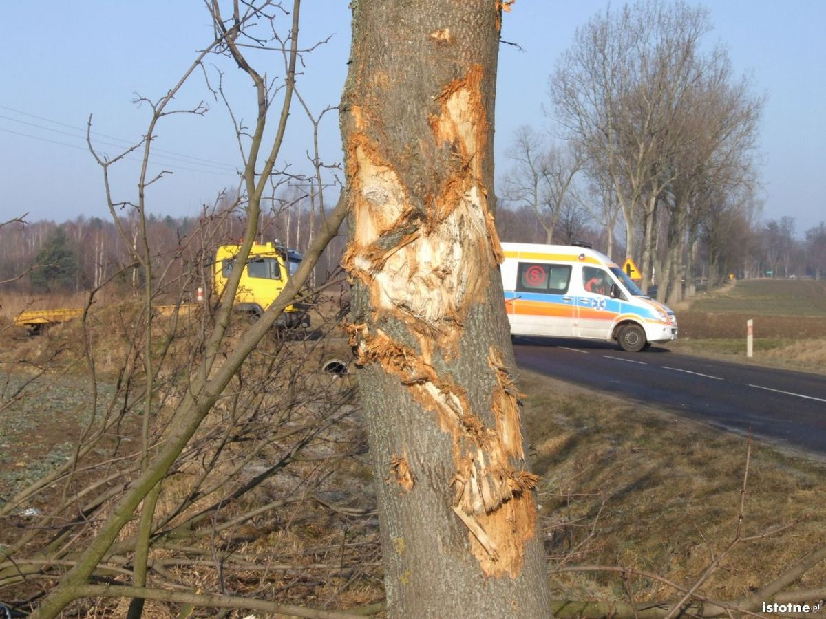 BMW dachowało koło Łazisk