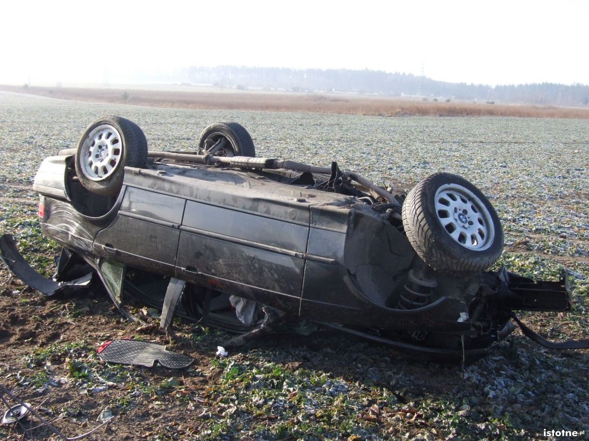 BMW dachowało koło Łazisk